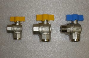 Angle Gas and Water Valves