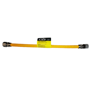 Fixed Length Flexible Connectors - 10mm ID Flex / 15mm ends  (450, 600, 900mm)