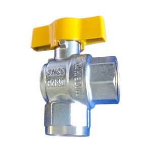 Gas Valve - 20mm DN Angle FF